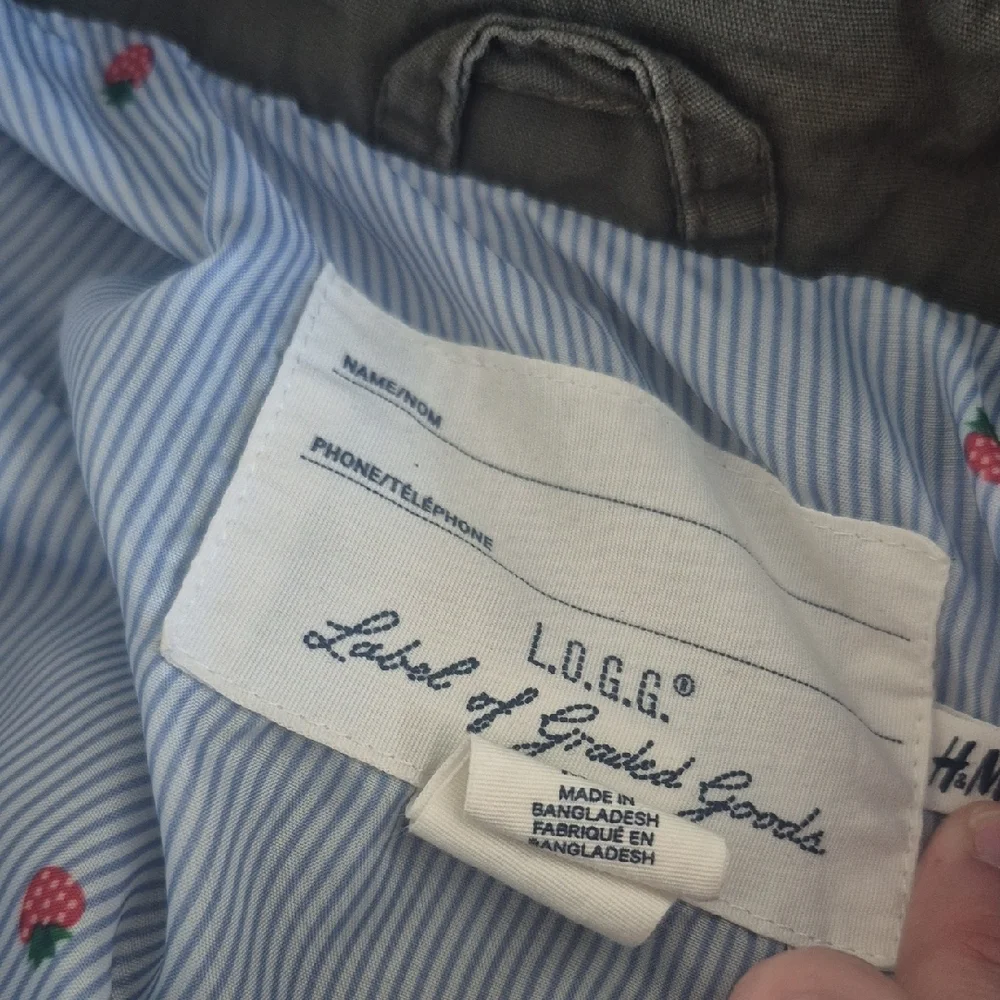 H&M Kids Olive Hooded Raincoat - Picture 7 of 8